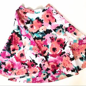 Lara fashion floral midi skirt